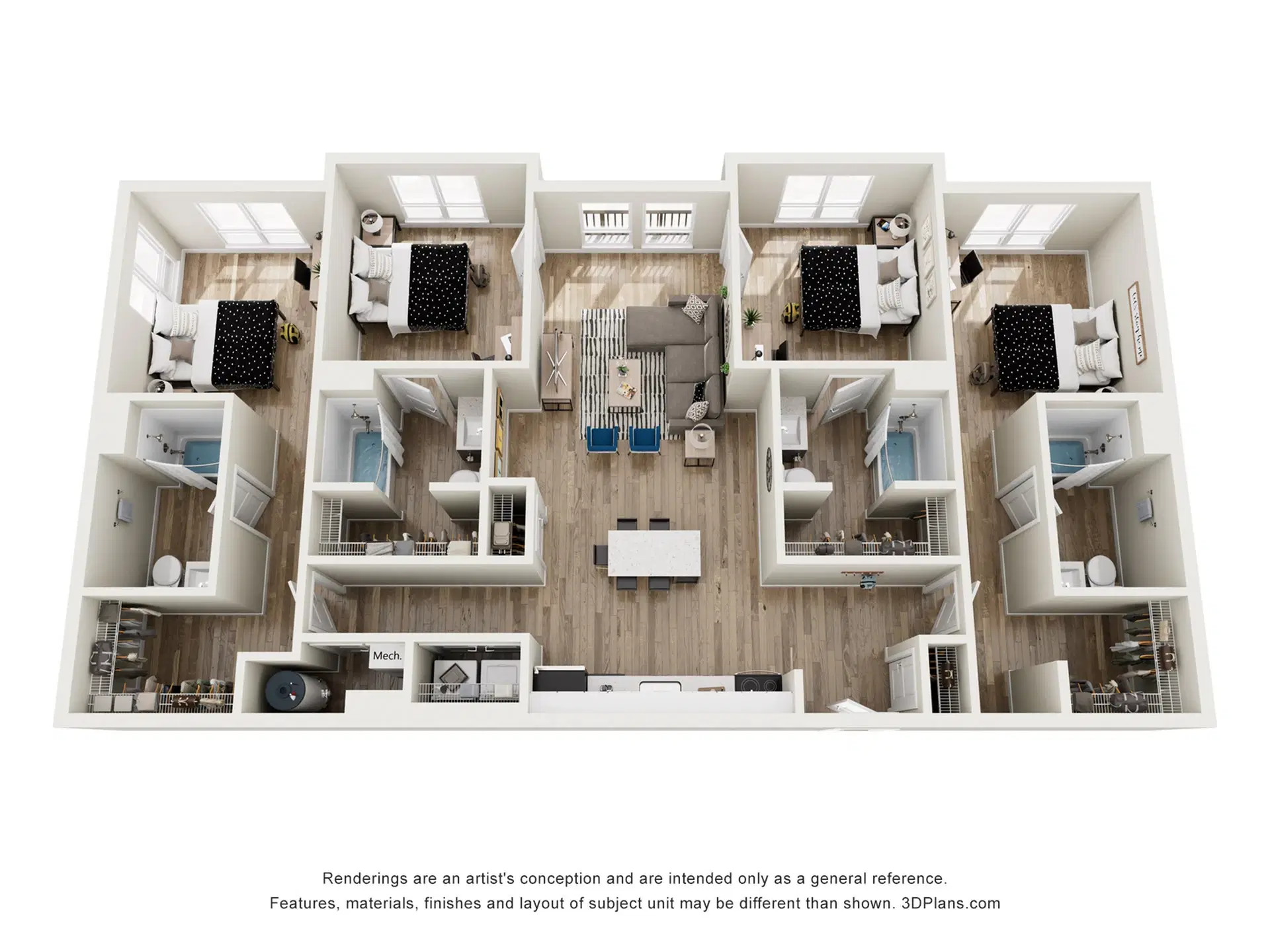 The Mark Fort Collins, Fort Collins – Room in 4 Bedroom 4 Bathroom | Divide