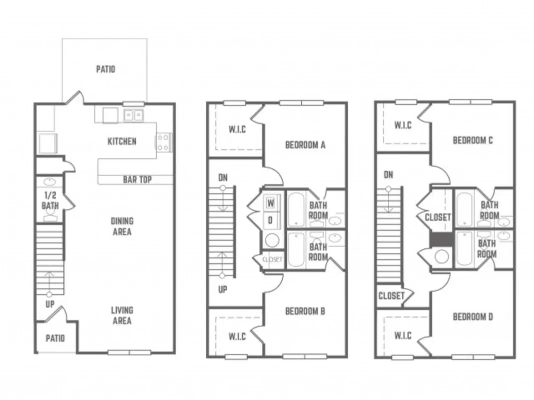 The Station, State College – Room in 4 Bedroom 4.5 Bathroom | Cloverhurst Furnished