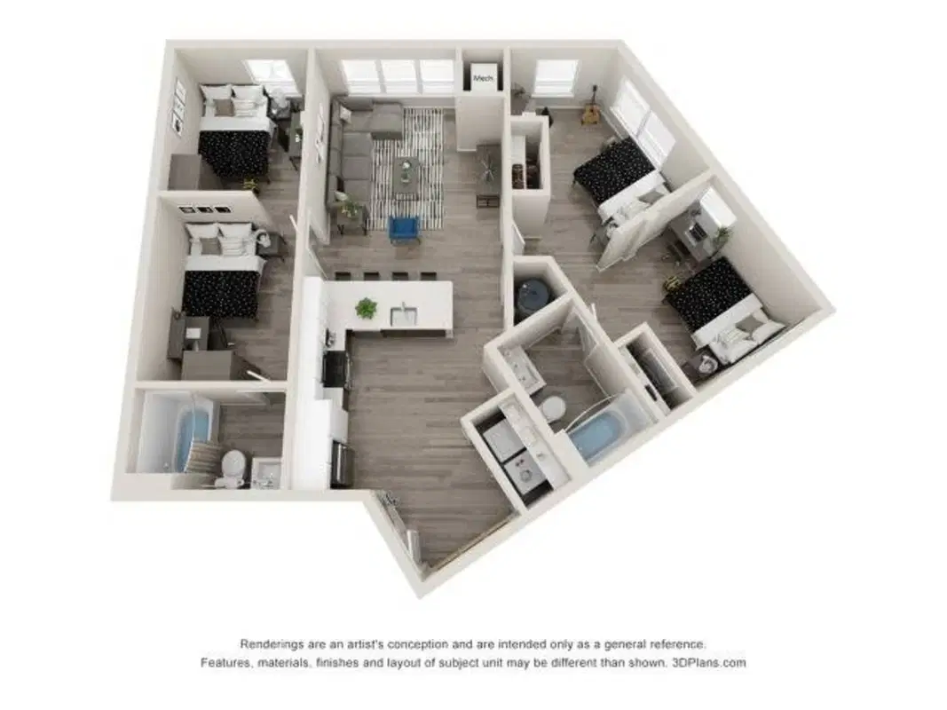 The Standard at Ann Arbor, Ann Arbor – Room in a 2 Bed 2 Bath | Laurel (Shared)