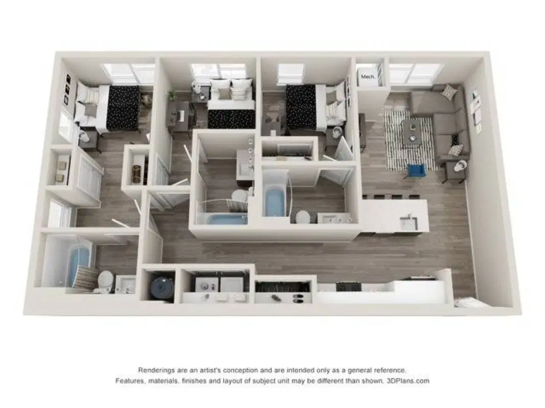 The Standard at Ann Arbor, Ann Arbor – Room in a 3 Bed 3 Bath | Cypress