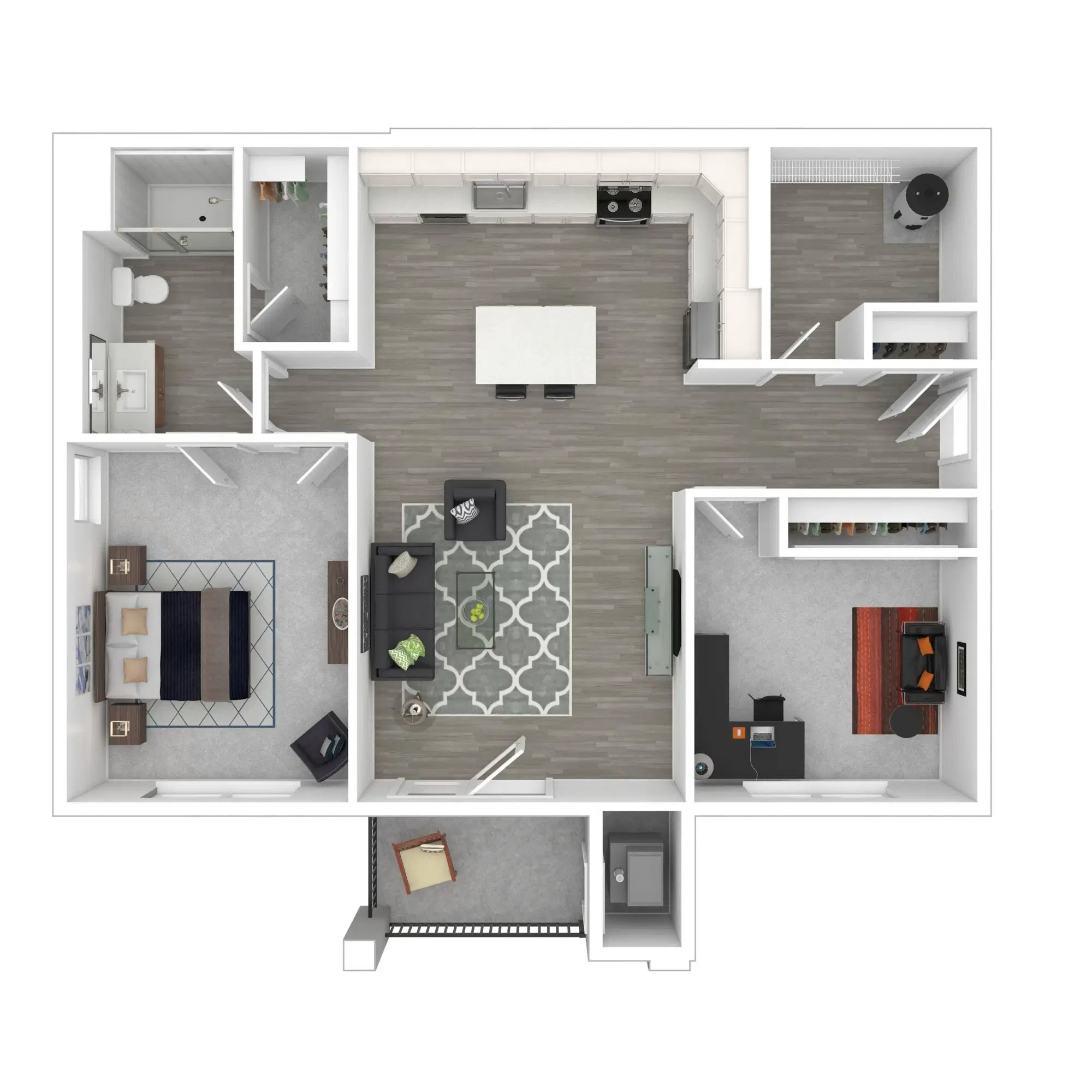 The Grand of Sugarcreek Villas, Dayton – 1 Bed 1 Bath | Sunrise with Den
