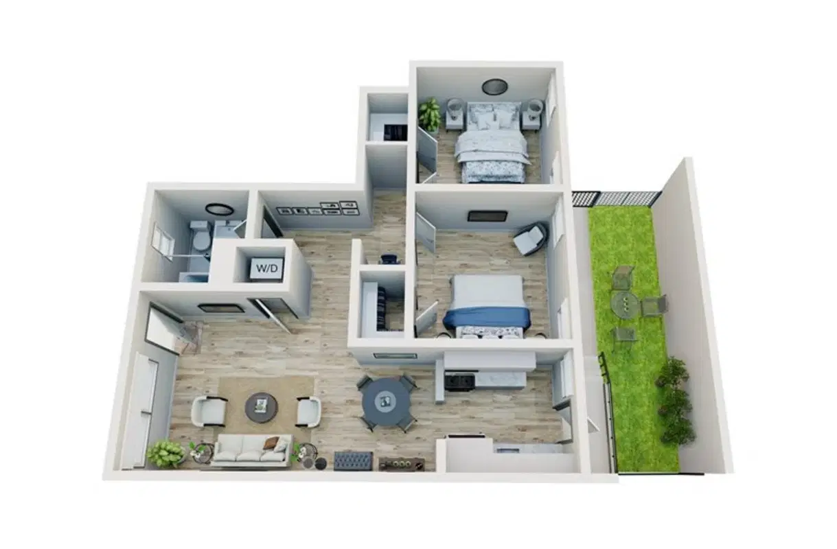Thistle, Los Angeles – 2 Bed 1 Bath