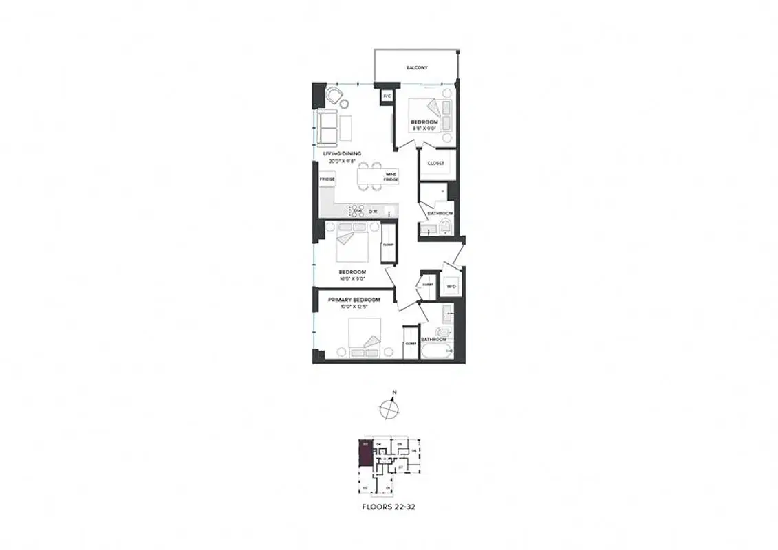 The Ivy, Toronto – 3 Bed 2 Bath