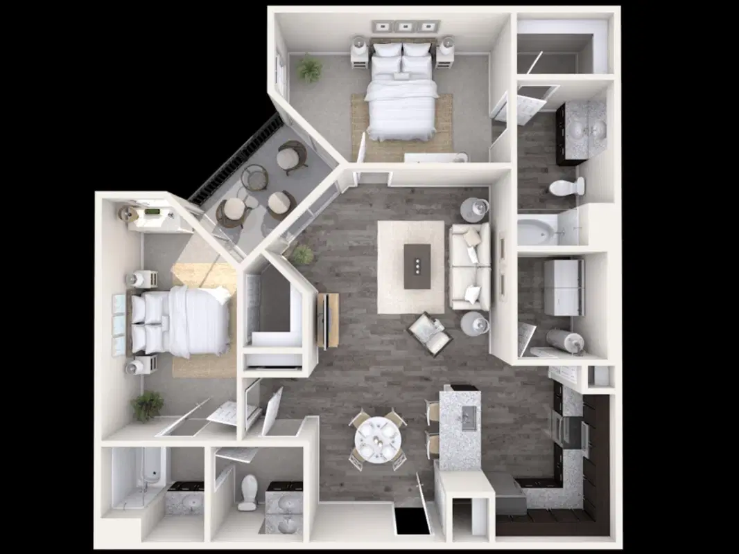Metro 101 Apartments, Tempe – 2 Bed 2.5 Bath