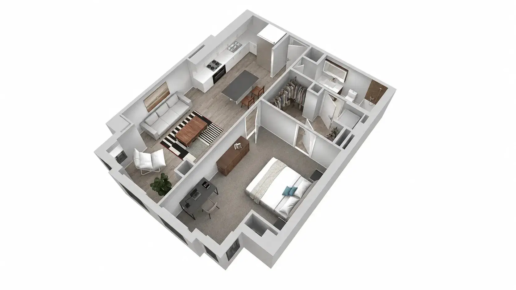 Haven on K, Washington – 1 Bed 1 Bath | A16
