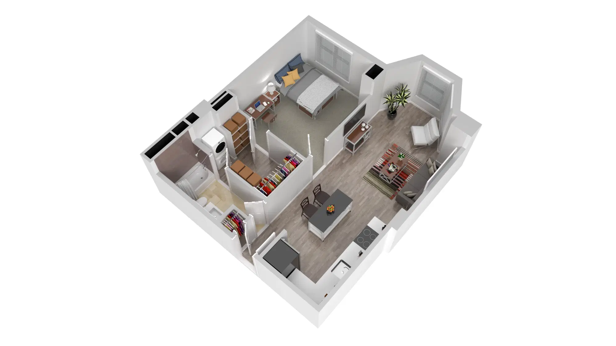 Haven on K, Washington – 1 Bed 1 Bath | A10