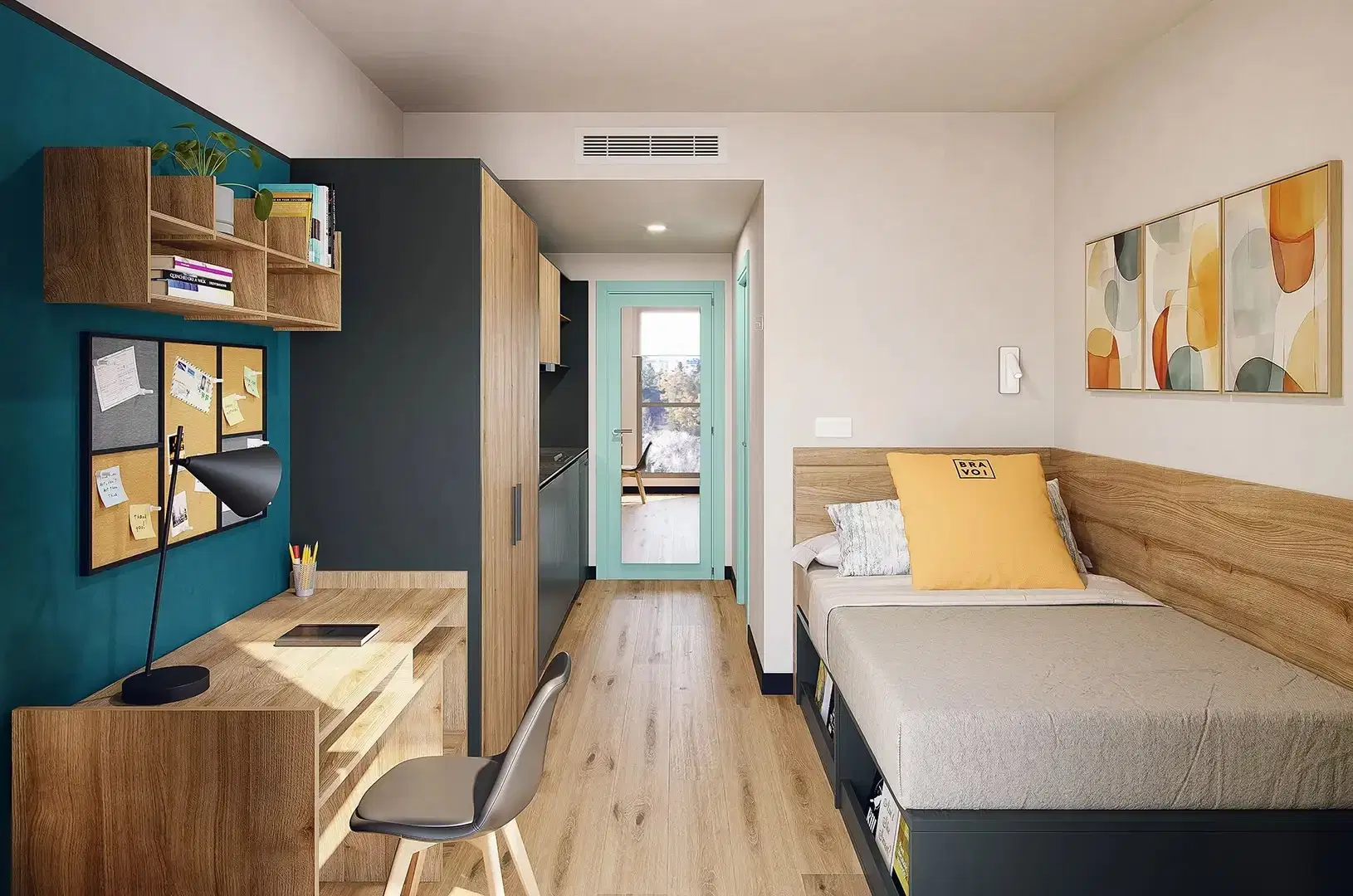 Bravo Zaragoza, Zaragoza – Single Room with Terrace