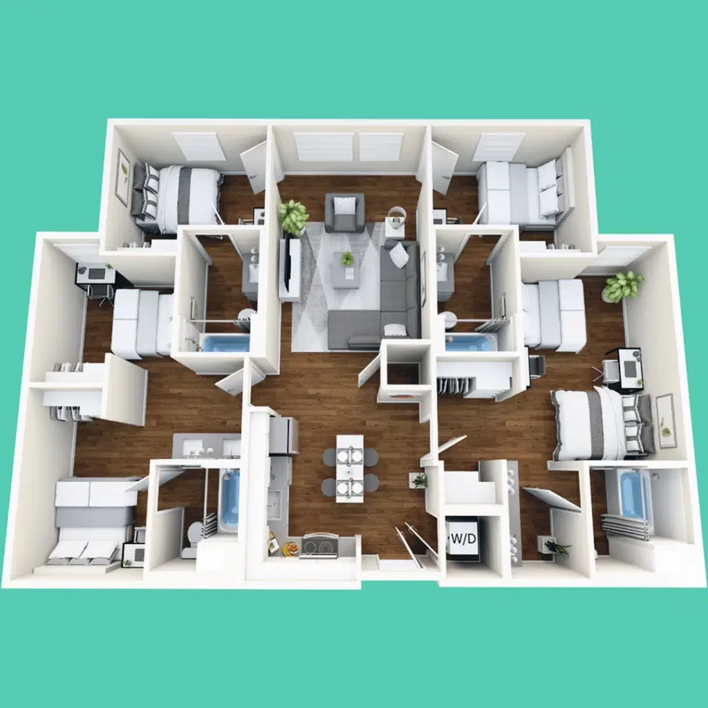 Ryder on Olive, Davis – 4 Bedroom 4 Bathroom