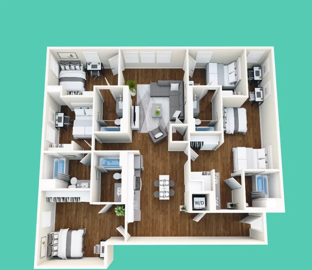 Ryder on Olive, Davis – 5 Bedroom 5 Bathroom