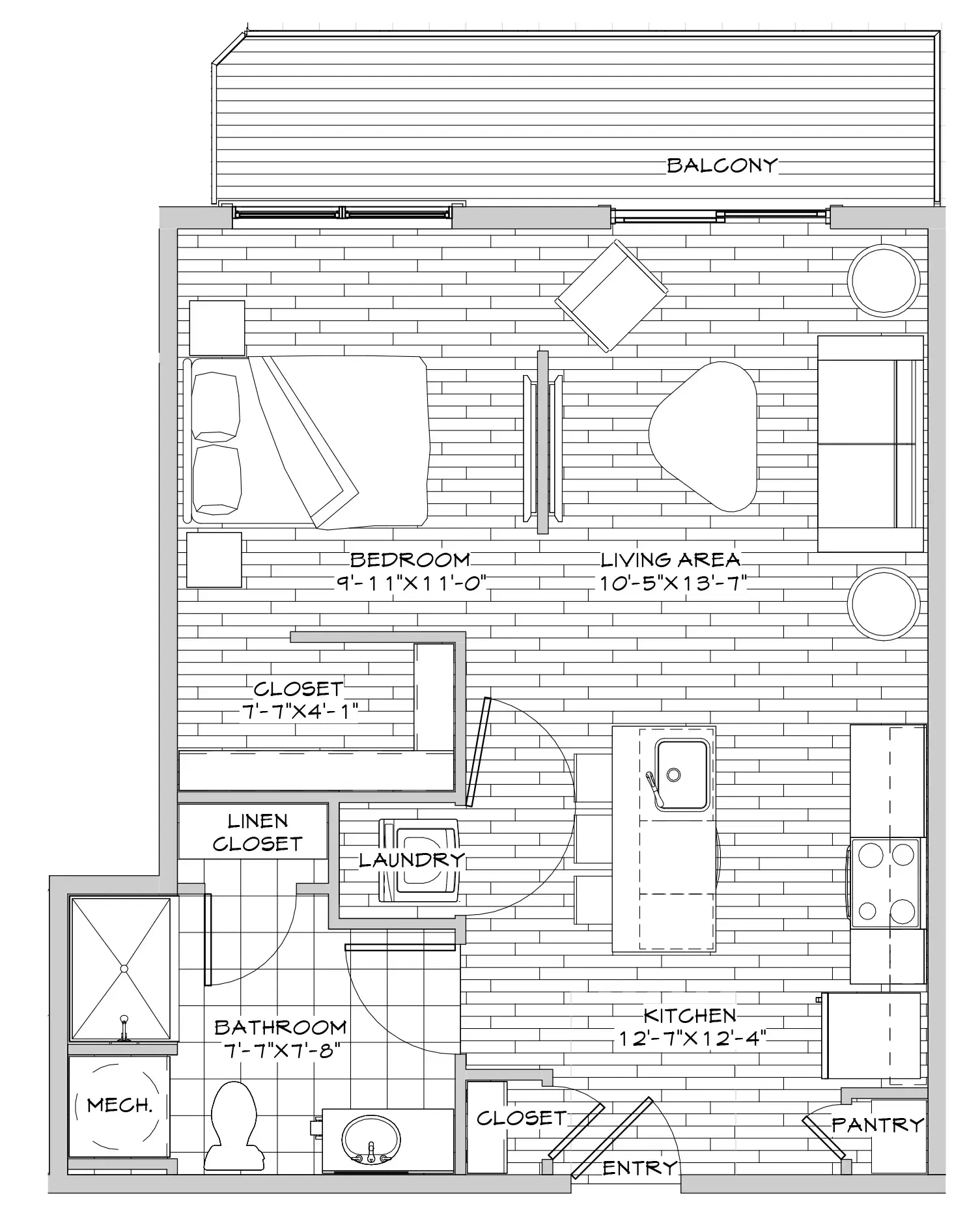 The Jerome, Columbus – Studio | A.6