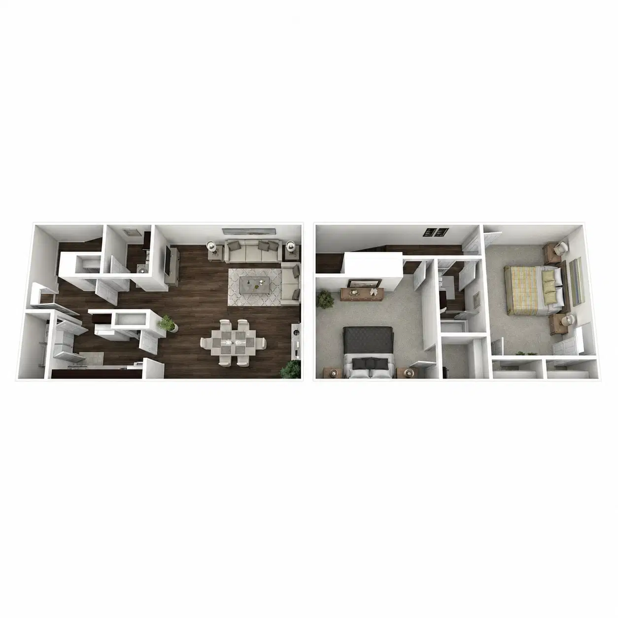 The Arts Apartments at Jefferson Heights, Baton Rouge – Room in 2 Bed 1.5 Bath | B4
