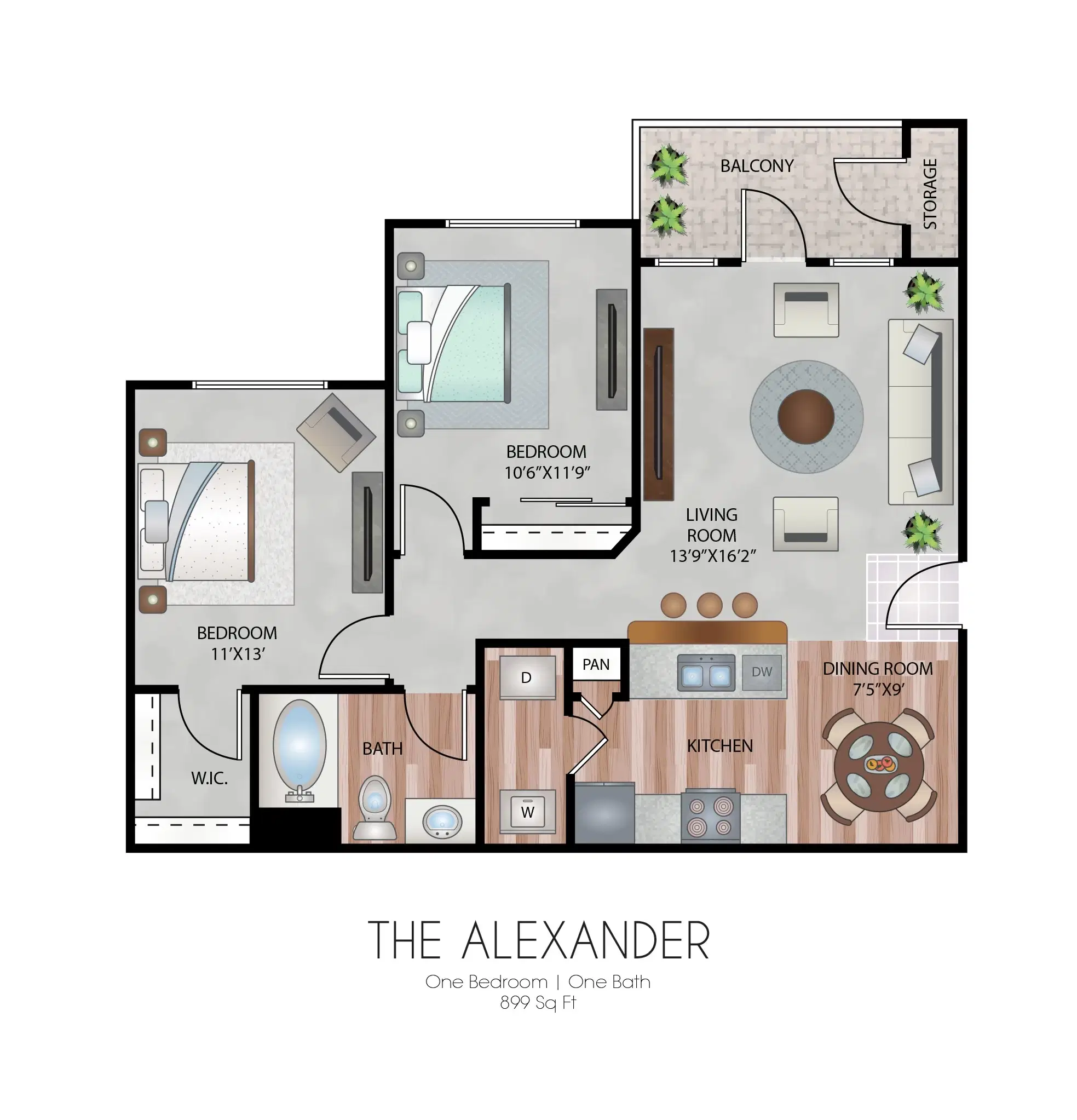 Oxford At Country Club, Baytown – Room in 2 Bed 1 Bath | The Alexander