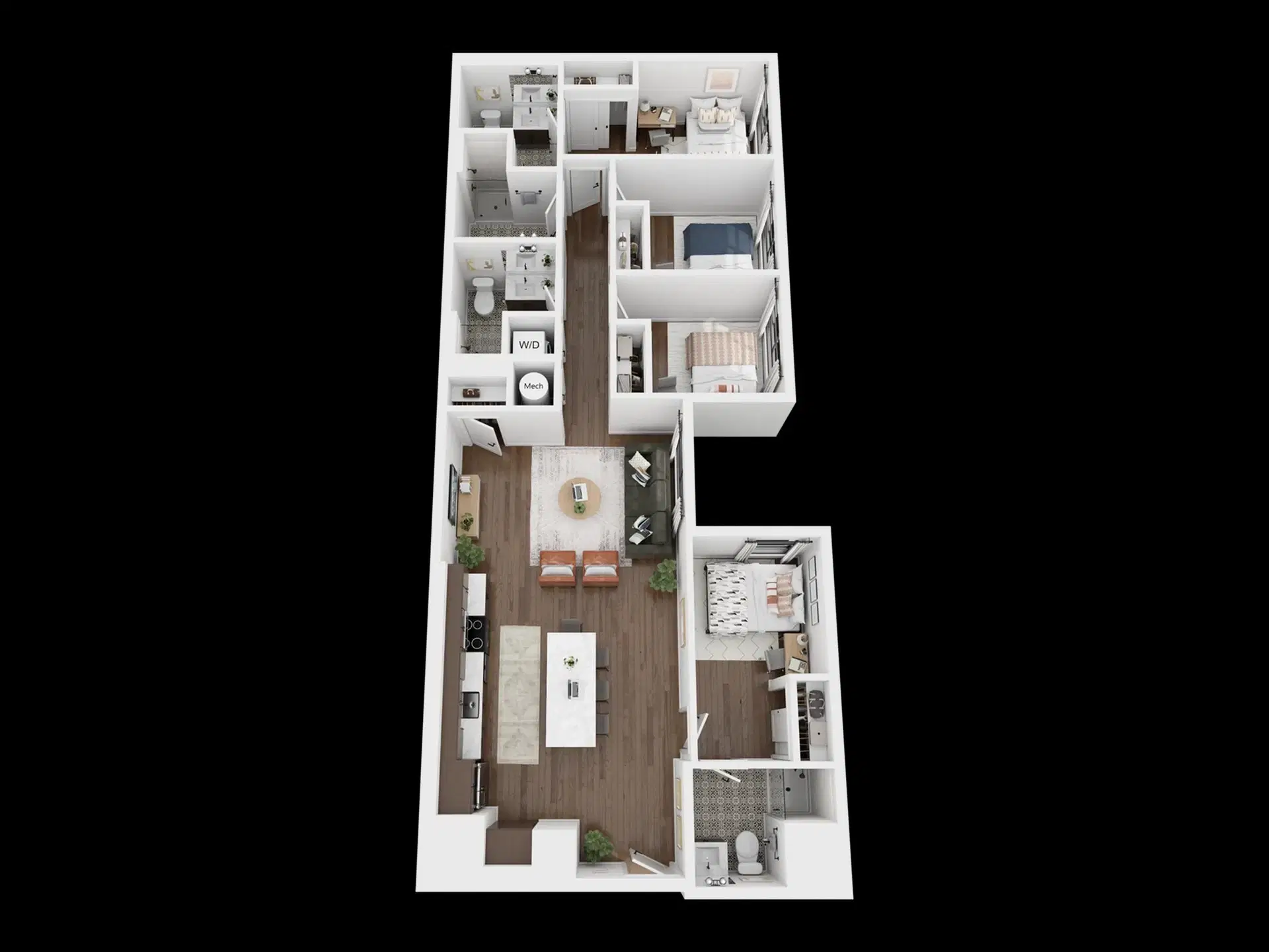 Rambler Columbus, Columbus – 4 Bedroom 4 Bathroom