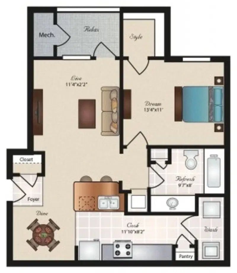 Oxford at Tech Ridge, Austin – Room in 1 Bed 1 Bath | Windsor