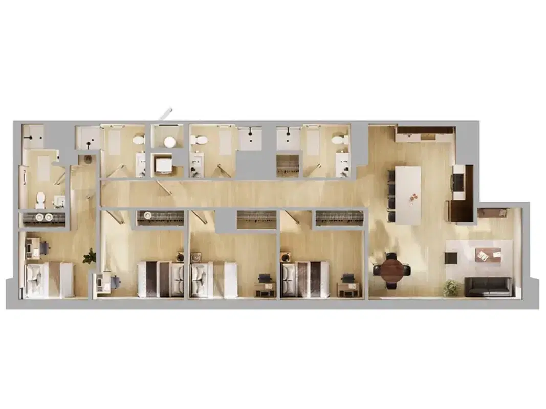 Yugo The Summit, Salt Lake City – 4 Bed 4 Bath Deluxe