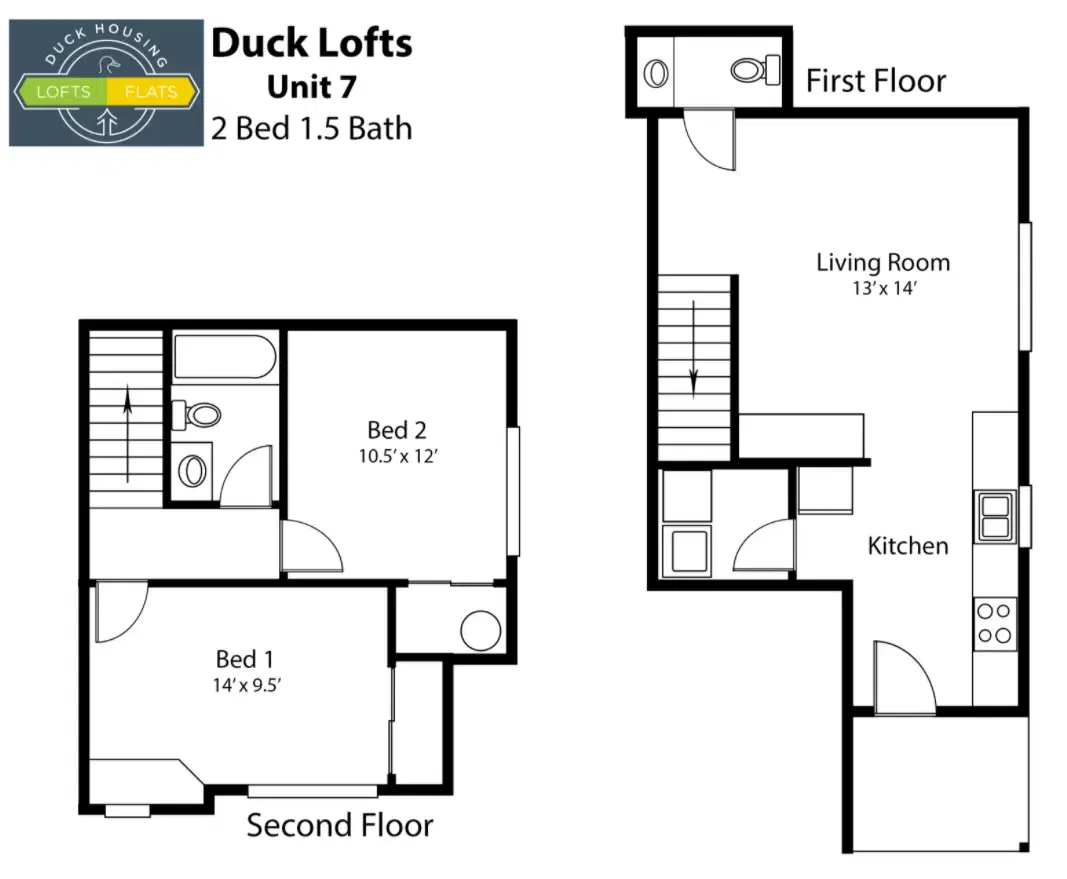 Duck Lofts, Eugene – 2x1.5