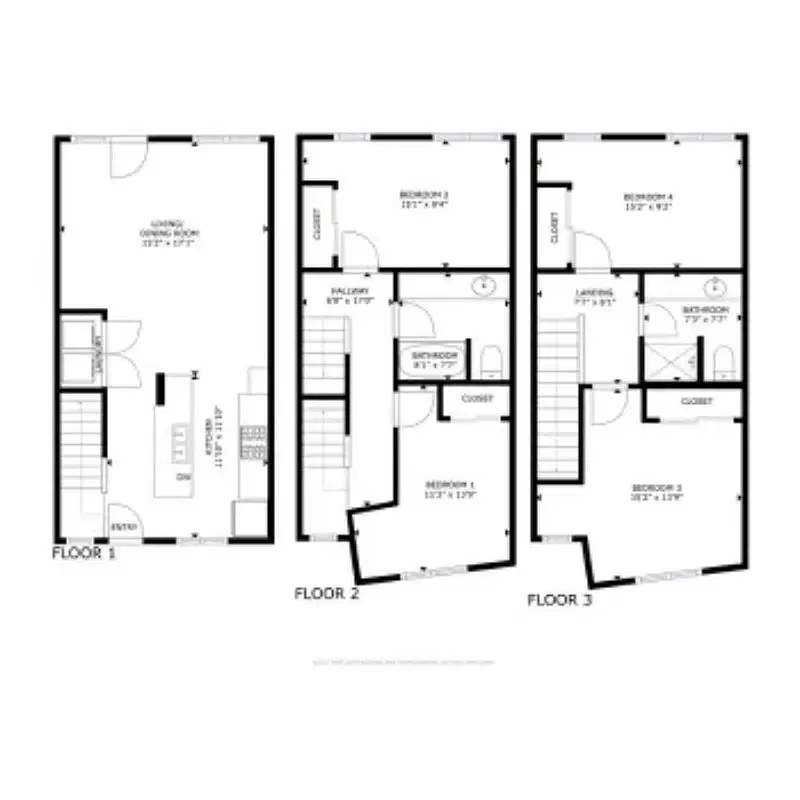 Duck Landing, Eugene – 4x2 Large Individual Room Rate