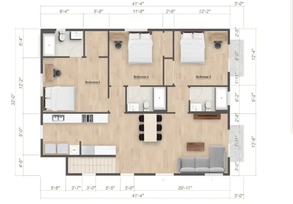 1181 Rolland Curtis Pl, Los Angeles – Room in a35 Bedroom 3 Bathroom (1181 Rolland Curtis Pl)