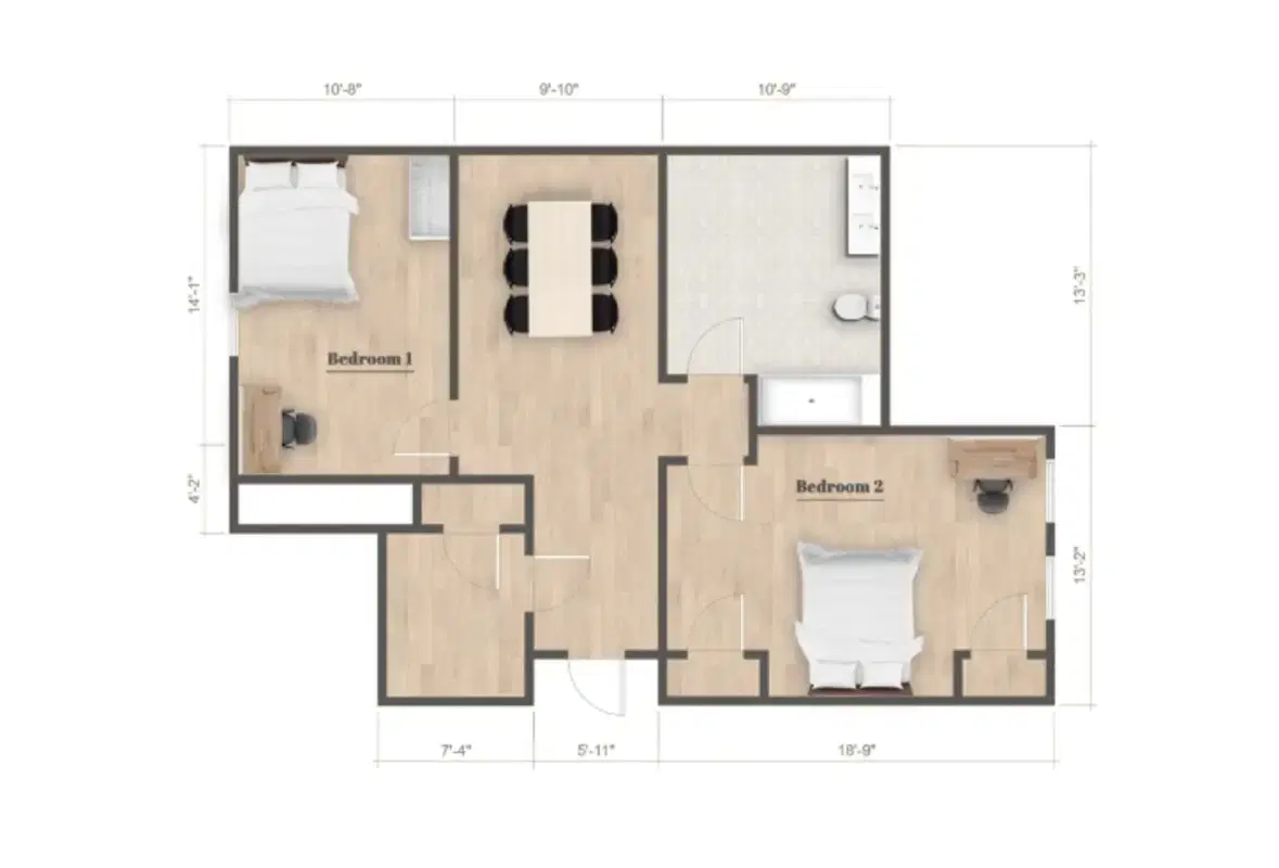 3437 S Catalina St, Los Angeles – Room in a 2 Bedroom 1 Bathroom (3435 S Catalina St)