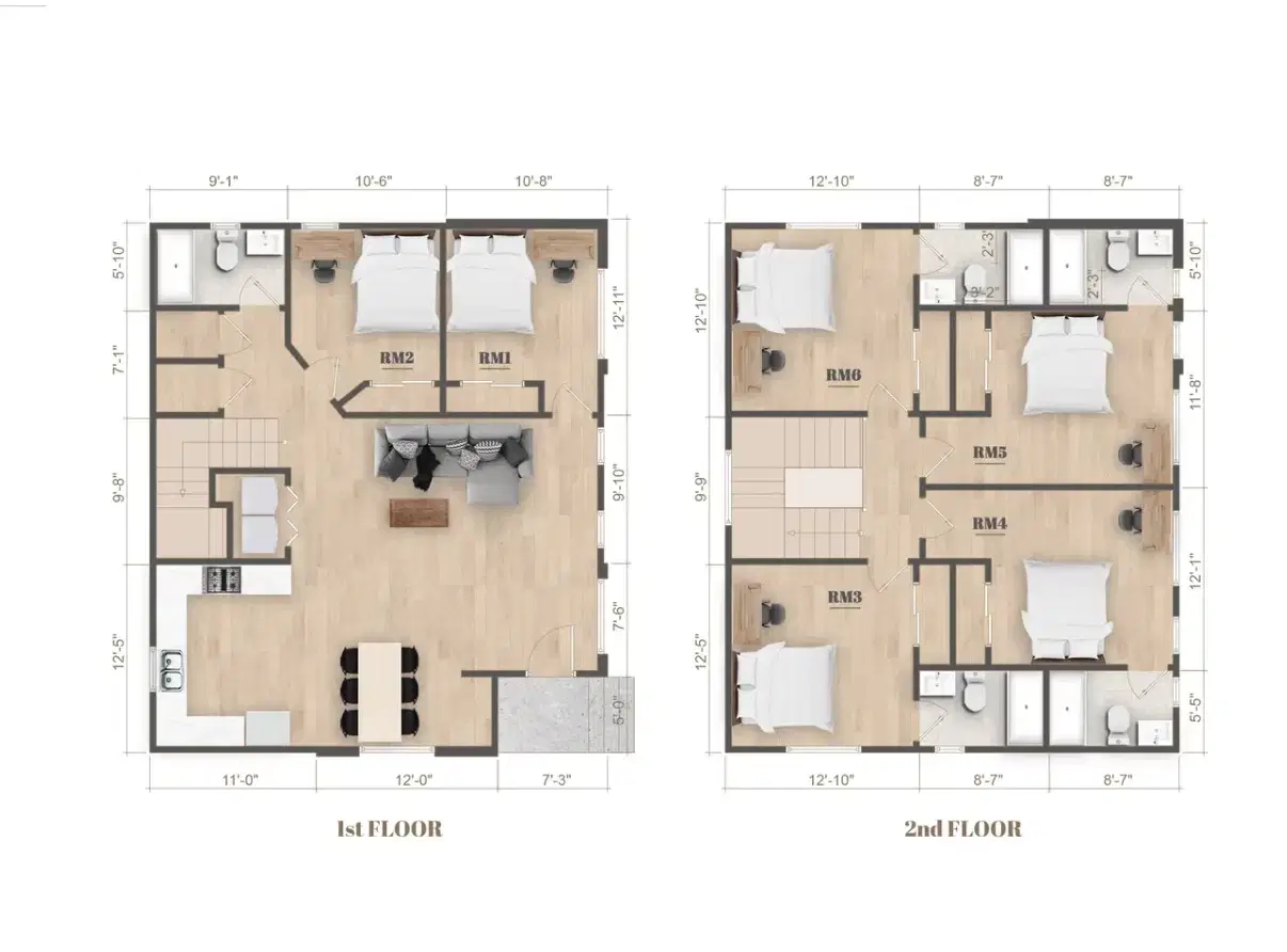 1334 W 37th Pl, Los Angeles – Room in A 6 Bedroom 5 Bathroom (1334 W 37th Pl)