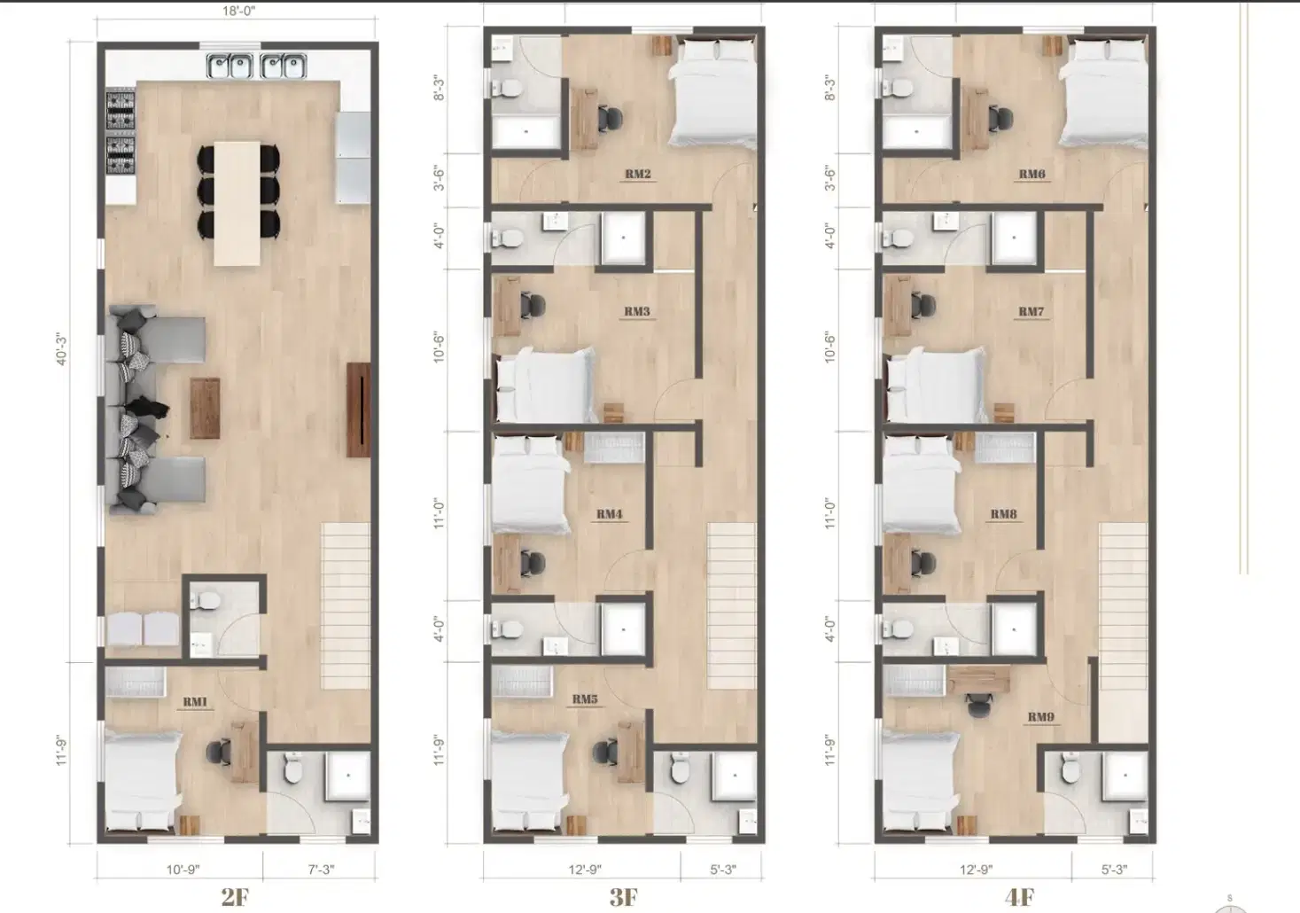 1186 W 37th Pl, Los Angeles – Room in A 10 Bedroom 10 Bathroom (3737 S Catalina St Fl2-4)