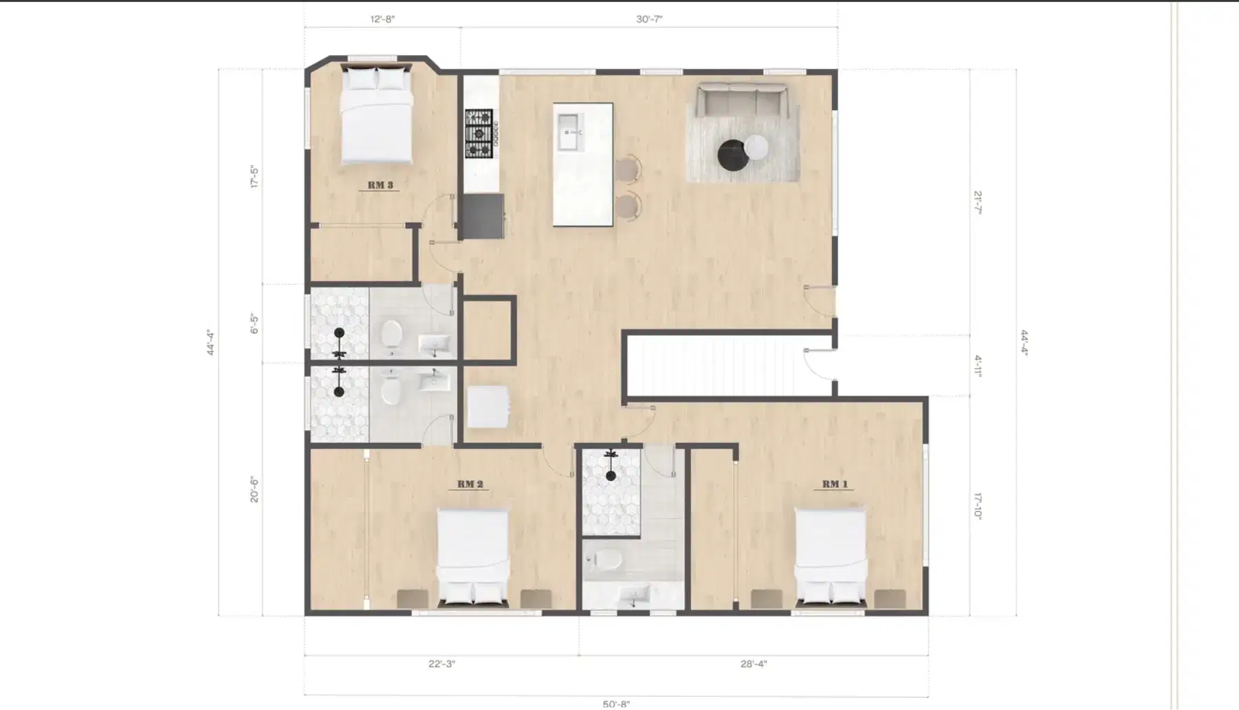 6064 W Cashio St, Los Angeles – Room in A 3 Bedroom 3 Bathroom (6064 W Cashio St)