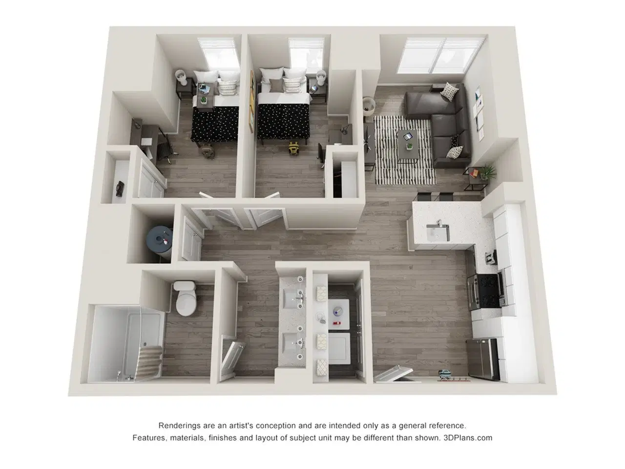 Standard at Philadelphia, Philadelphia – Bradford Room in 2 Bedroom 1 Bathroom