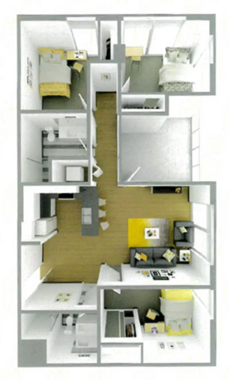 Malibu, Tucson – Malibu C1 - 3 Bed 2 Bath