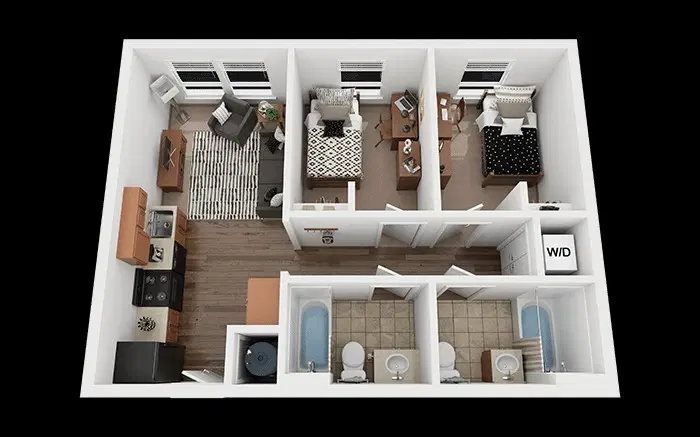 Valentine Commons, Raleigh – Private Room - Lincoln Platinum