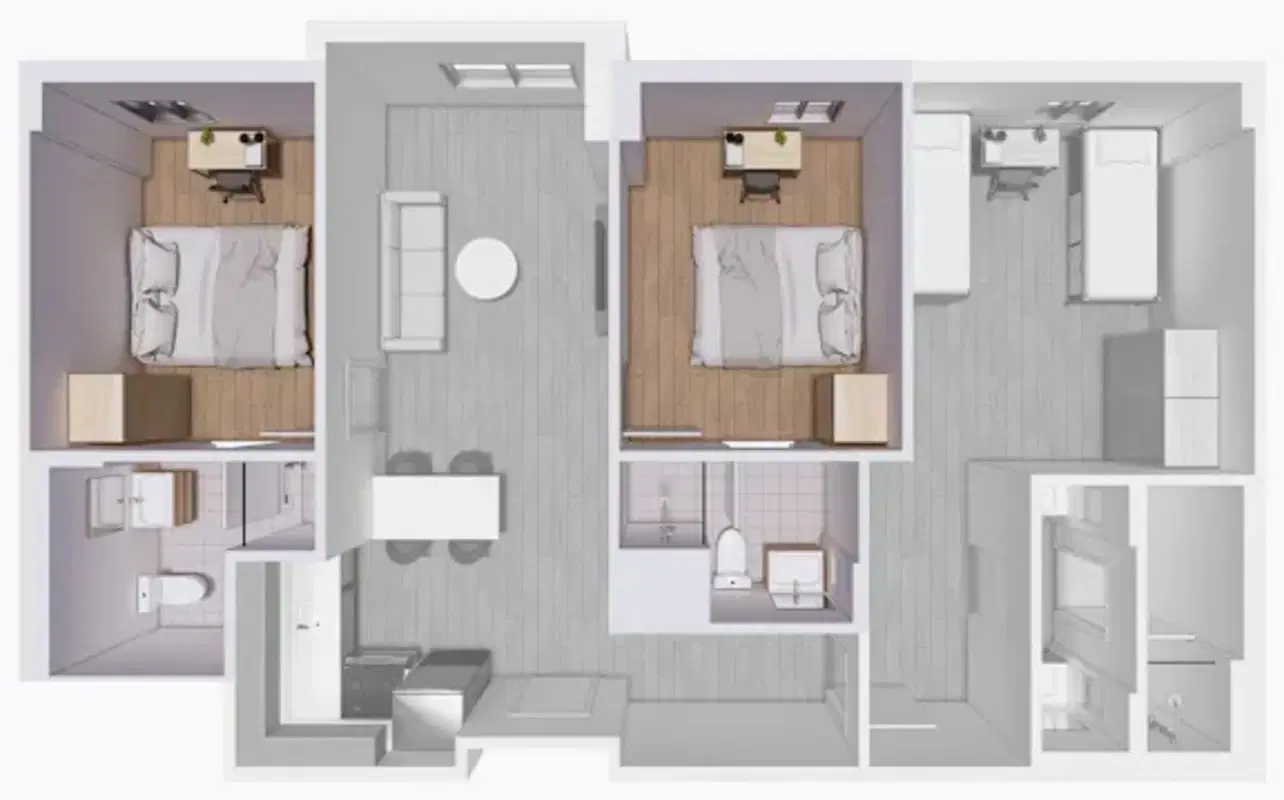 University Centre, Newark – Room in 3 Bedroom 3 Bathroom | Single