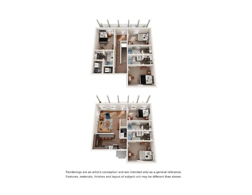 The Cottages of College Station, College Station – 5 Bedroom 5 Bathroom | Five Bedroom Cottage