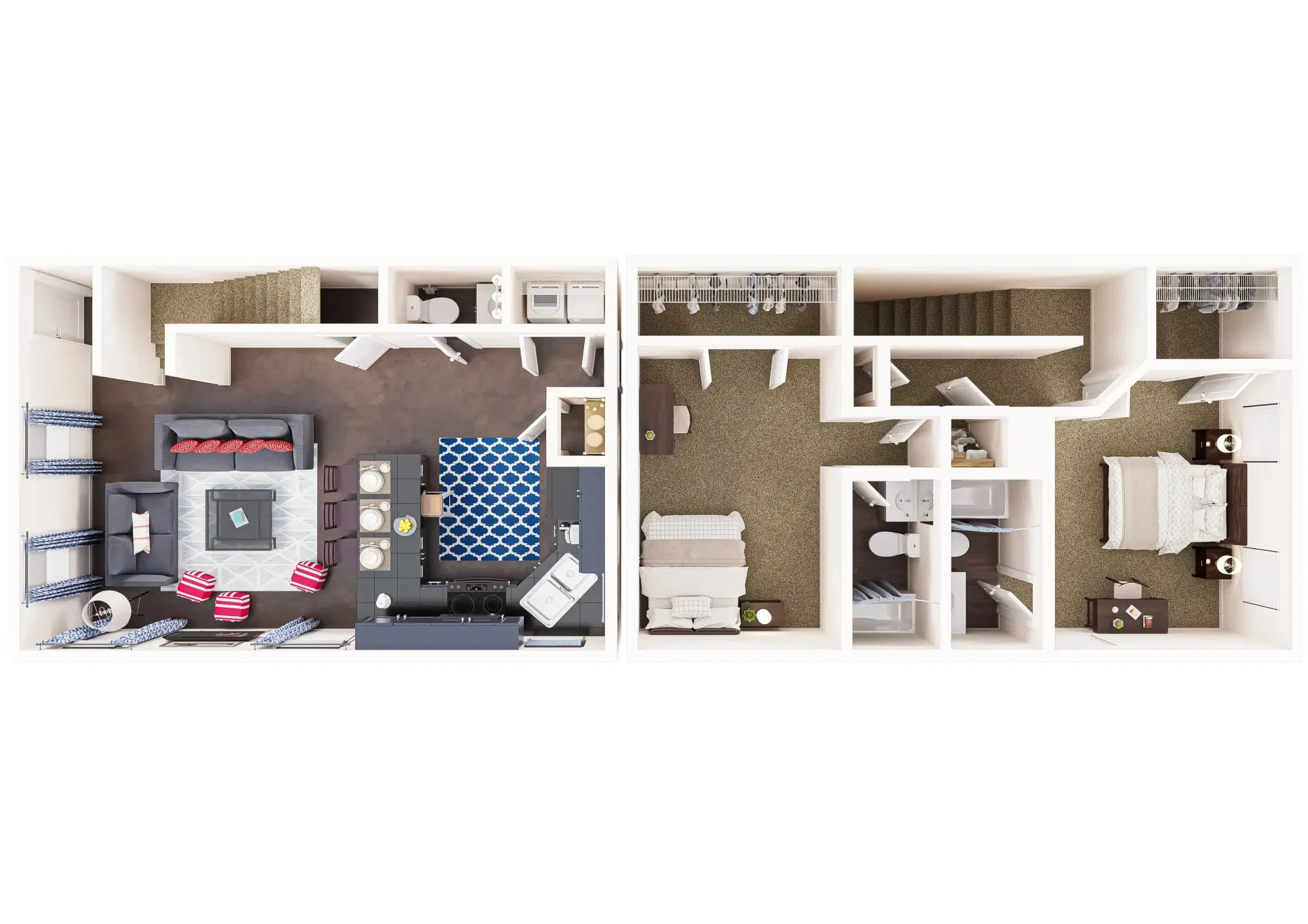 Ikon At Athens, Athens – The Georgian - Unfurnished Room in 2 Bedroom 2 Bathroom