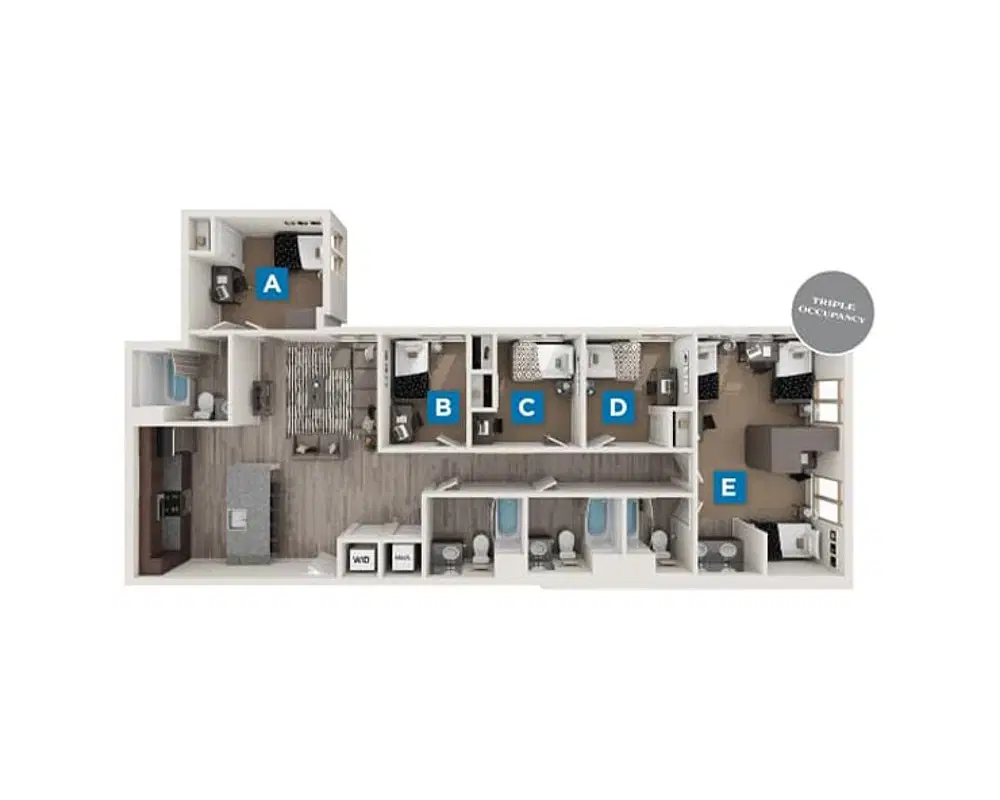 The Standard, Berkeley – Finchley Room in 5 Bedroom 4 Bathroom