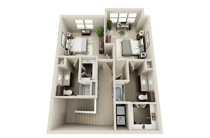 The Atlantic Highland Park, Dallas – 3 Bedrooms 3 Bathrooms