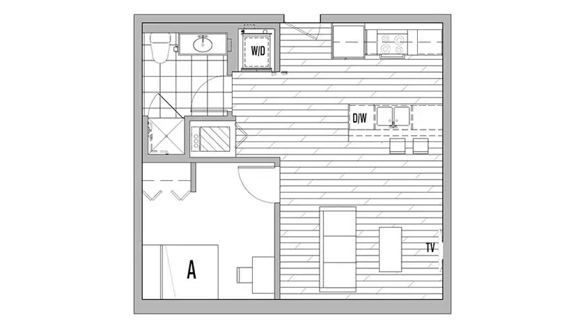 HERE Kansas, Lawrence – 1 Bedroom 1 Bathroom | 1x1 Terrace