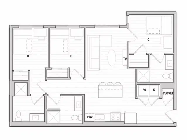Uncommon Reno, Reno – Room in 3 Bedroom 3 Bathroom | 3x3