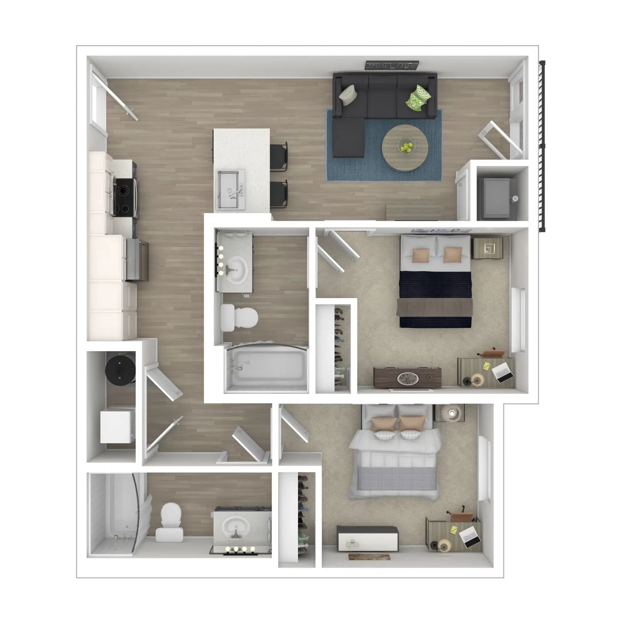 Ascend, Richmond – Room in 2 Bedroom 2 Bathroom | 2X2 A
