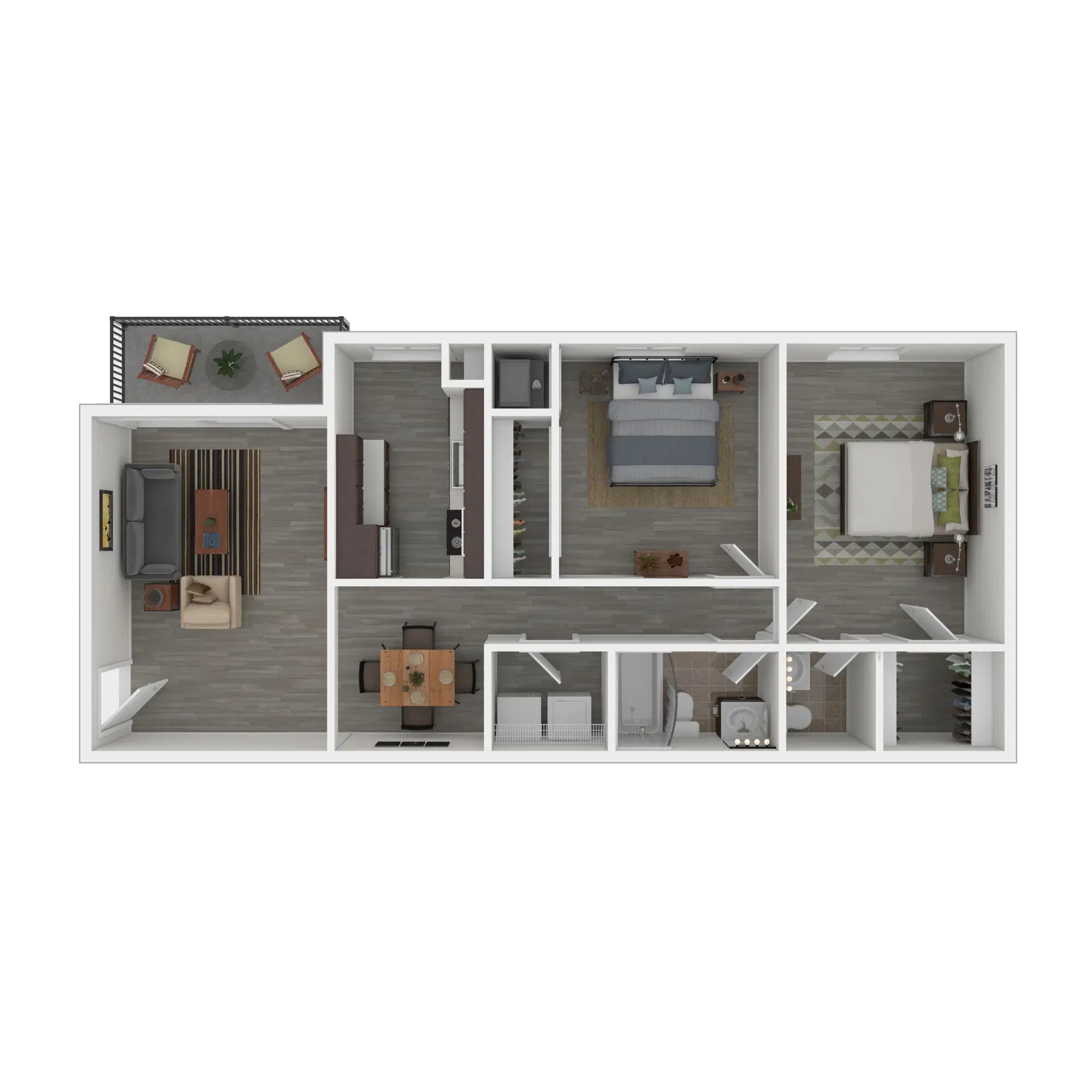 Terrace View, Blacksburg – Room in 2 Bedroom 1.5 Bathroom | 2x1.5 T1
