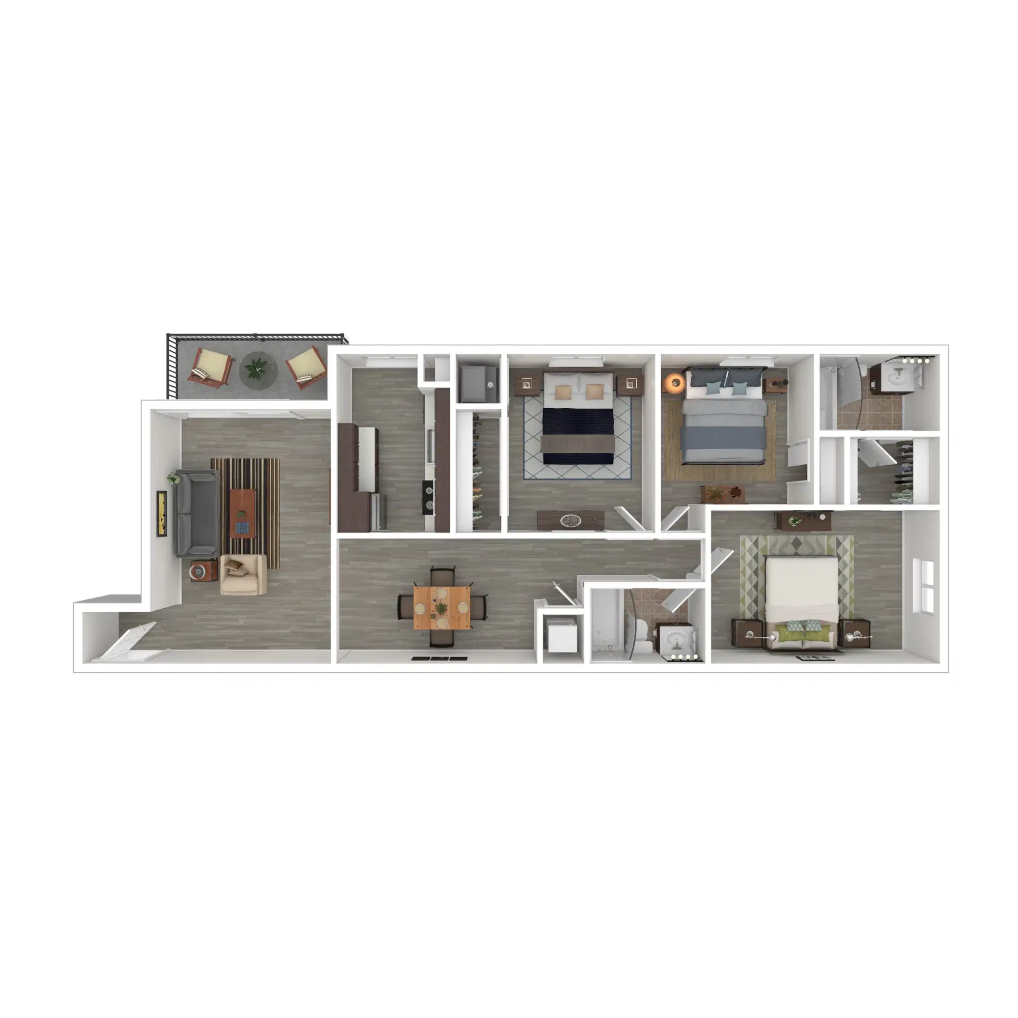 Terrace View, Blacksburg – Room in 3 Bedroom 2 Bathroom | 3x2 Tier 1