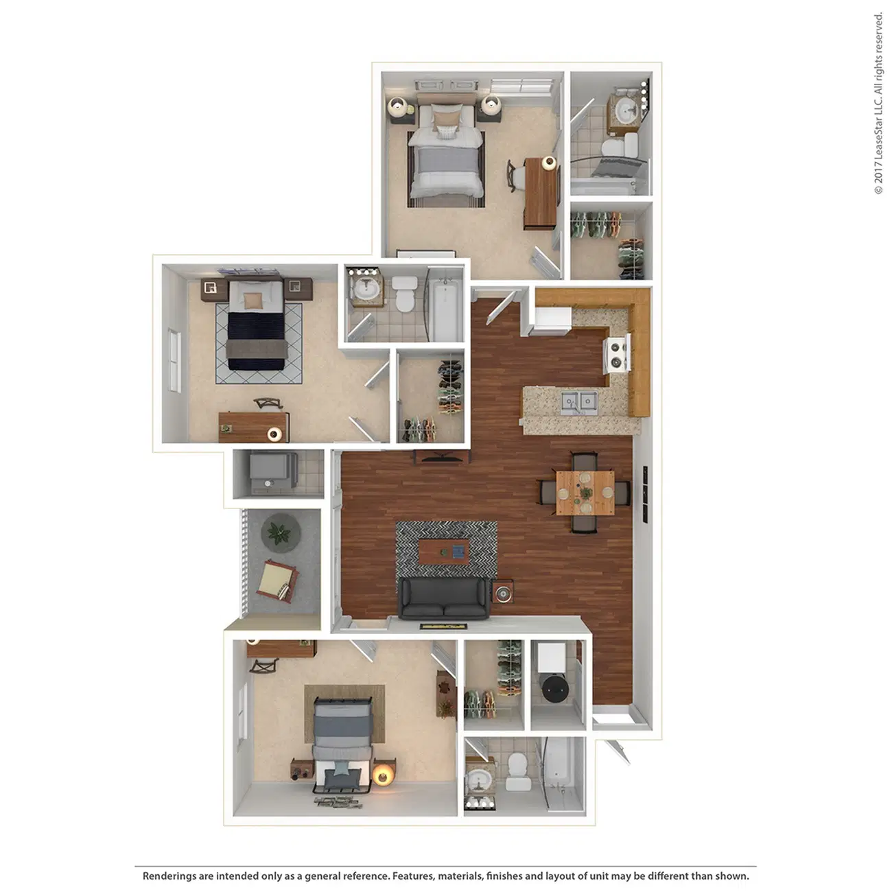 West Run, Morgantown – Room in 3 Bedroom 3 Bathroom | 3x3