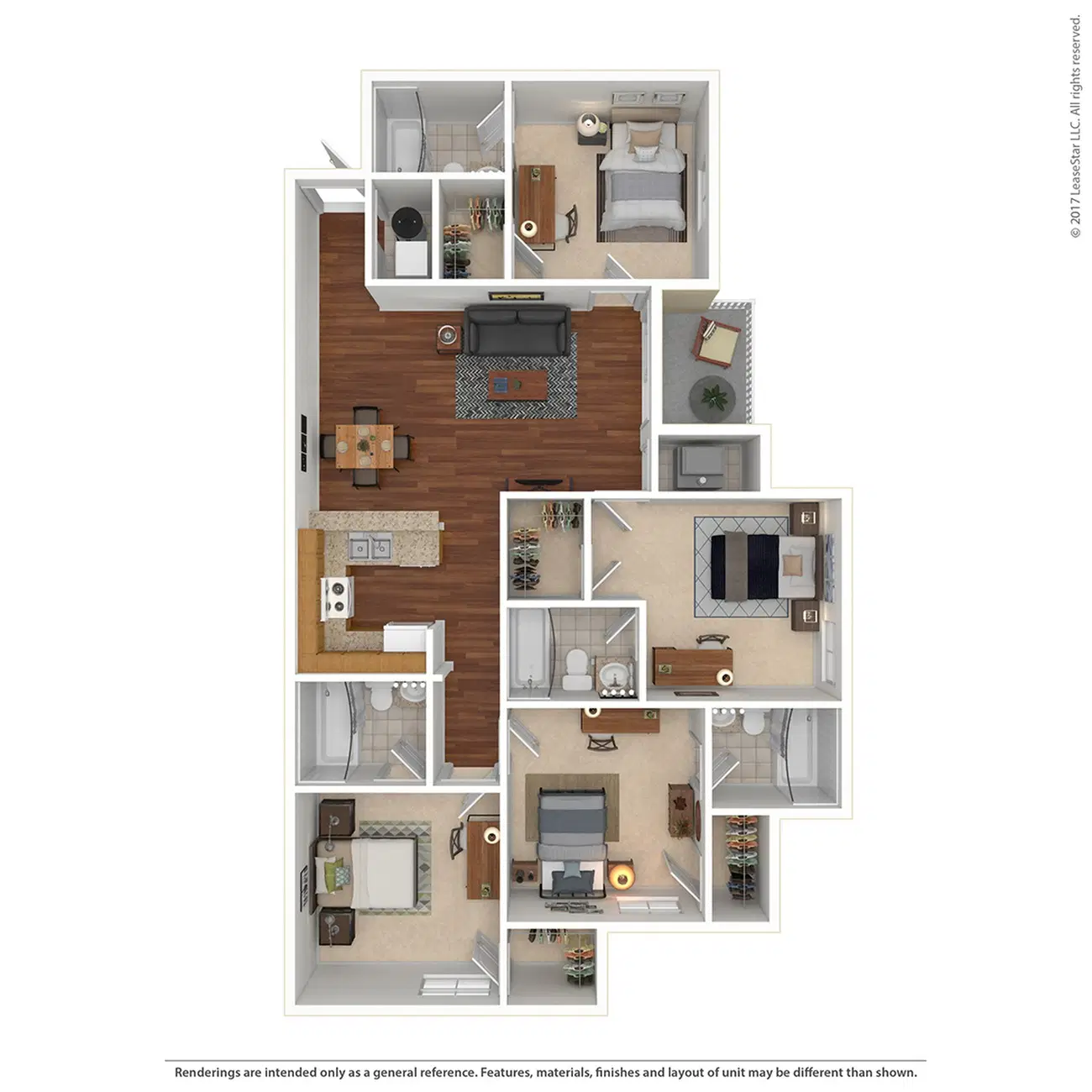 West Run, Morgantown – Room in 4 Bedroom 4 Bathroom | 4x4