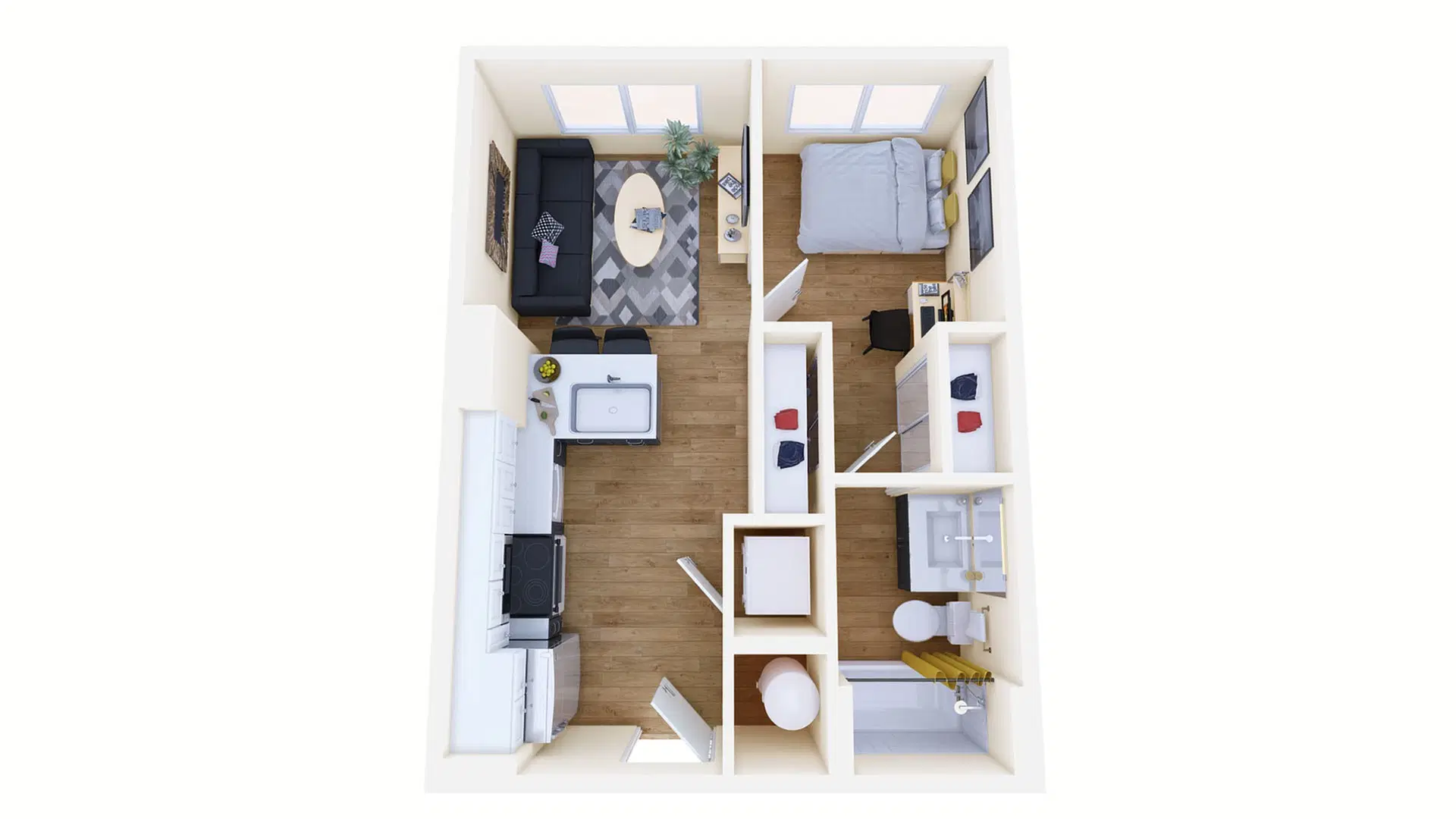 HERE Tuscaloosa, Tuscaloosa – 1 Bedroom 1 Bathroom | 1x1
